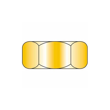 Titan Fasteners Hex Nut, M10-1.25, Steel, Class 10.9, Zinc Yellow ATT10F
